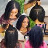 PHB Afro Kinky Curly Bulk 4B/4C Brazilian Remy Human Hair