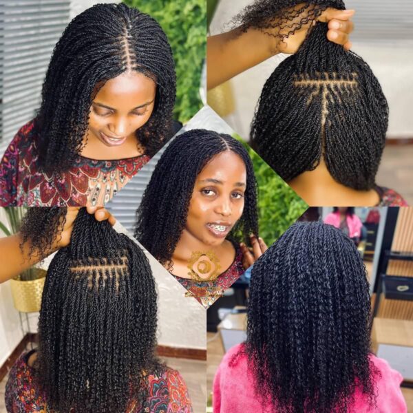 PHB Afro Kinky Curly Bulk 4B/4C Brazilian Remy Human Hair