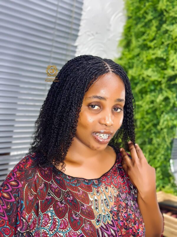 PHB Afro Kinky Curly Bulk 4B/4C Brazilian Remy Human Hair - Image 5
