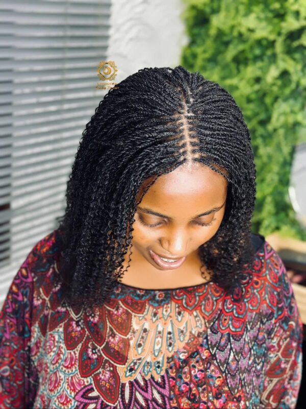 PHB Afro Kinky Curly Bulk 4B/4C Brazilian Remy Human Hair - Image 6