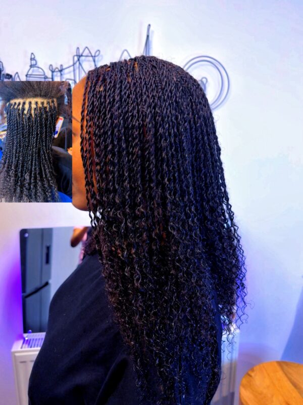 PHB | QVR Afro Kinky Bulk Premium 100% Brazilian & Peruvian Human Hair for Braiding - Image 6