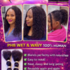 Wet and Wavy 100% Raw Remy Virgin Human Hair